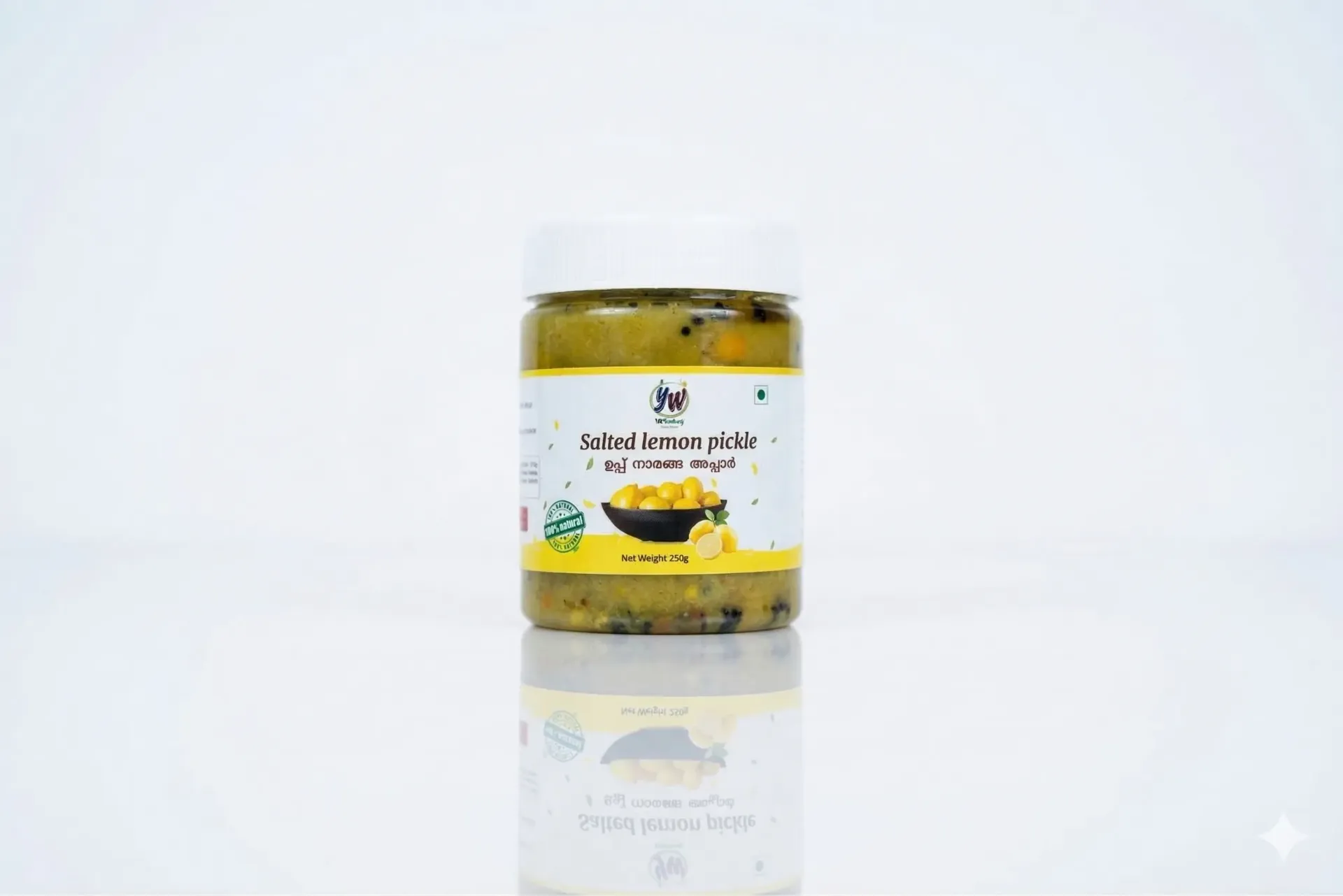 Salted Lemon Pickle 250 Grams Bottle